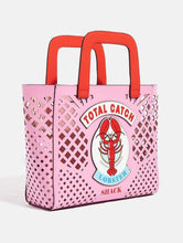 Load image into Gallery viewer, Lobster Basket Tote Bag
