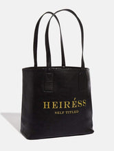 Load image into Gallery viewer, Reversible Pink Check &amp; Black Heiress Tote Bag
