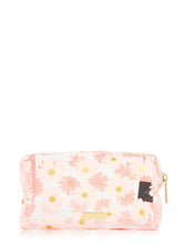 Load image into Gallery viewer, Pink Daisy Makeup Bag
