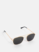Load image into Gallery viewer, Black Aviator Sunglasses
