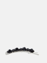 Load image into Gallery viewer, Black Crystal Hair Grip
