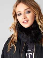 Load image into Gallery viewer, Black Fur Vega Snood

