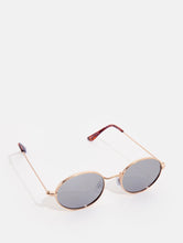 Load image into Gallery viewer, Black Oval Sunglasses
