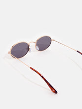 Load image into Gallery viewer, Black Oval Sunglasses
