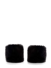 Load image into Gallery viewer, Black Fur Cuffs
