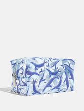 Load image into Gallery viewer, Blue Whale Makeup Bag
