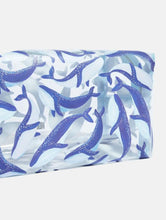 Load image into Gallery viewer, Blue Whale Makeup Bag
