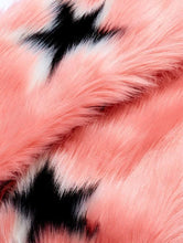 Load image into Gallery viewer, Blush Star Faux Fur Scarf
