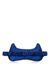 Load image into Gallery viewer, Navy Cat Napping Eye Mask
