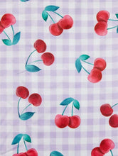 Load image into Gallery viewer, Cherry Gingham Scarf
