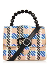 Load image into Gallery viewer, Estelle Check Cross Body Bag
