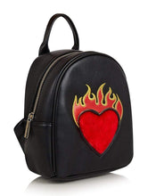 Load image into Gallery viewer, Flame Heart Mini Backpack
