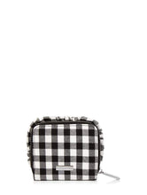 Load image into Gallery viewer, Flower Gingham Purse
