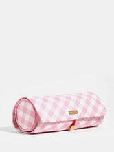 Load image into Gallery viewer, Gingham Makeup Roll
