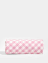 Load image into Gallery viewer, Gingham Makeup Roll
