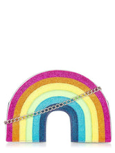 Load image into Gallery viewer, Glitter Rainbow Cross Body Bag
