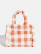 Load image into Gallery viewer, Liza Candy Check Tote Bag
