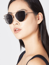 Load image into Gallery viewer, Mia Gold Aviator Sunglasses
