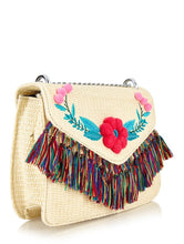 Load image into Gallery viewer, Mini Laureli Raffia Cross Body Bag
