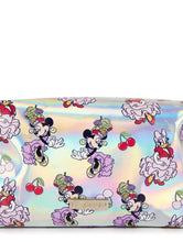 Load image into Gallery viewer, Disney x Skinnydip Minnie &amp; Daisy Salsa Makeup Bag
