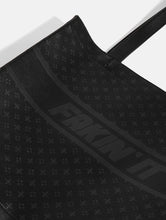 Load image into Gallery viewer, Monogram Noir Tote Bag
