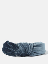 Load image into Gallery viewer, Navy Velvet Headband
