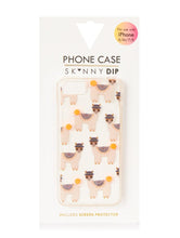 Load image into Gallery viewer, Orange Llama Pom Case - iPhone 6/6S/7/8 &amp; SE
