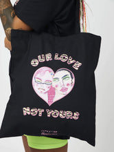 Load image into Gallery viewer, Our Love Canvas Tote Bag
