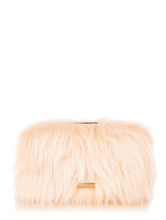 Load image into Gallery viewer, Peach Fur Clutch Bag
