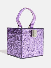 Load image into Gallery viewer, Pia Glitter Box Clutch Bag
