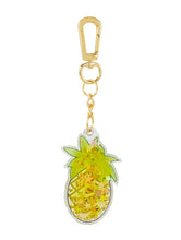 Load image into Gallery viewer, Pineapple Liquid Key Ring
