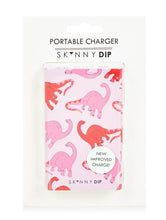 Load image into Gallery viewer, Pink Dino Portable Charger
