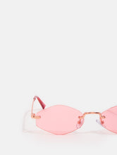 Load image into Gallery viewer, Pink Frameless Sunglasses
