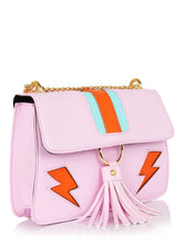 Load image into Gallery viewer, Pink Lightning Laureli Cross Body Bag
