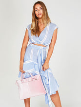 Load image into Gallery viewer, Pink Velvet Laptop Bag
