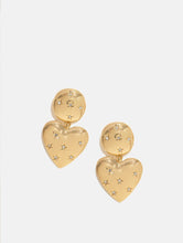 Load image into Gallery viewer, Quilted Heart Earrings
