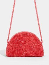 Load image into Gallery viewer, Rainbow Beaded Cross Body Bag
