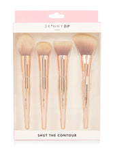 Load image into Gallery viewer, Rose Gold Contour Kit Brush Set

