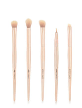 Load image into Gallery viewer, Rose Gold Eye Kit Brush Set

