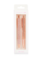 Load image into Gallery viewer, Rose Gold Glitter Pen Pack
