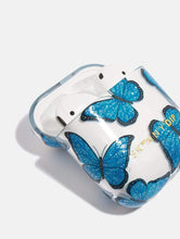 Load image into Gallery viewer, Blue Butterfly Airpods Case
