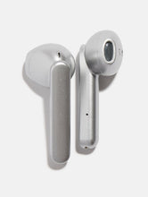 Load image into Gallery viewer, Silver Wireless Earbuds Touch
