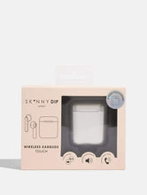 Load image into Gallery viewer, Silver Wireless Earbuds Touch
