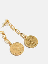 Load image into Gallery viewer, Coin Drop Earrings
