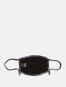 2 Pack Face Covering in Black Tie Dye & Black