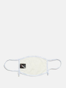 2 Pack Face Covering in Marble Print & White