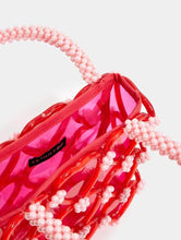 Load image into Gallery viewer, Penelope Heart Beaded Tote Bag
