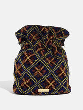 Load image into Gallery viewer, Tilly Tartan Beaded Cross Body Bag
