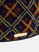 Load image into Gallery viewer, Tilly Tartan Beaded Cross Body Bag
