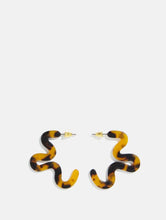 Load image into Gallery viewer, Tort Waves Earrings
